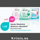 Allahindlus - Garnier SkinActive
Moisture+ näomaskid*