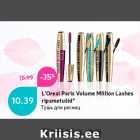 Allahindlus - L’Oreal Paris Volume Million Lashes
ripsmetušid*