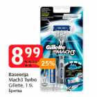 Allahindlus - Raseerija
Mach3 Turbo
Gillette, 1 tk