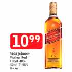 Viski Johnnie
Walker Red
Label