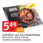 Allahindlus - Vasikalihast osso buco köögiviljadega