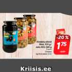 Allahindlus - Kivideta oliivid
Rimi, 935 g/
neto 455-580 g