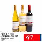 Allahindlus - Tšilli GT vein Frontera, 750 ml