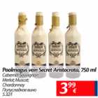 Allahindlus - Poolmagus vein Secret Aristocrata, 750 ml