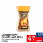 Allahindlus - Lahustuv kohv Nescafe Gold, 200 g