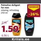 Allahindlus - Palmolive dušigeel for men