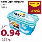 Allahindlus - Rama Light margariin 39%, 400 g