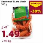 Allahindlus - Saaremaa Saare viiner 500 g