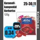 Allahindlus - Karamellkompvekid Barbariss 120 g