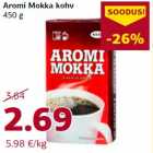 Aromi Mokka kohv
450 g