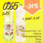 Allahindlus - Vesi Aura Fruit, 1,5 l 