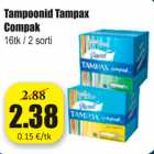 Allahindlus - Tampoonid Tampax Compak