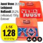 Allahindlus - Juust Vene 28,5% ja Leibjuust Hollandi 25,2%