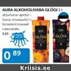 AURA ALKOHOOLIVABA GLÖGI 1 l