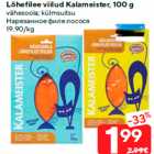 Lõhefilee viilud Kalameister, 100 g

