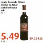 Allahindlus - Itaalia Bonacchi Chianti Riserva vein