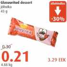 Allahindlus - Glasuuritud dessert