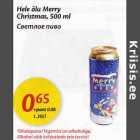 Allahindlus - Hele õlu Merry Christmas, 500 ml