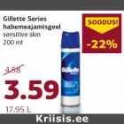 Allahindlus - Gillette Series habemeajamisgeel sensitive skin
200 ml