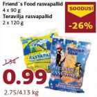 Allahindlus - Friend´s Food rasvapallid,4 x 90 g 
Teravilja rasvapallid, 2 x 120 g