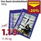 Allahindlus - Viru Rand vürtsikilufileed
100 g