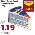 Allahindlus - Käseri Dorblu Royal
sinihallitusjuust
100 g