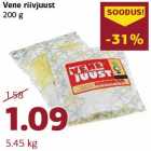 Allahindlus - Vene riivjuust
200 g