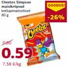 Allahindlus - Cheetos Simpson
maisikrõpsud