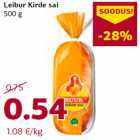 Allahindlus - Leibur Kirde sai
500 g