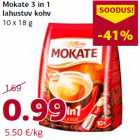 Mokate 3 in 1
lahustuv kohv