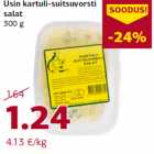 Allahindlus - Usin kartuli-suitsuvorsti
salat
300 g