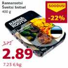 Allahindlus - Rannarootsi
Šveitsi šnitsel
400 g