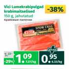 Allahindlus - Vici Lumekrabipulgad
krabimaitselised 