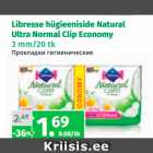 Allahindlus - Libresse hügieeniside Natural
Ultra Normal Clip Economy