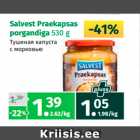 Allahindlus - Salvest Praekapsas
porgandiga 530 g