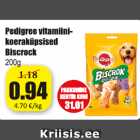 Pedigree vitamiini-koeraküpsised Biscrock 200 g