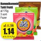 Kummikommid Tutti Frutti