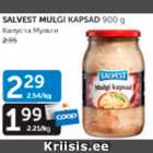 SALVEST MULGI KAPSAD 900 G