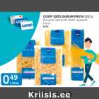 COOP 100% DURUM PASTA 500 g