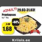 Allahindlus - Praekapsas
kg / * 3kg