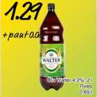 Allahindlus - Õlu Walter 4,2%, 2 l