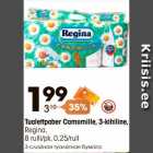 Allahindlus - Tualettpaber Camomille, 3-kihiline,
Regina,
8 rulli/pk