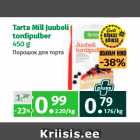 Allahindlus - Tartu Mill Juubeli
tordipulber
450 g