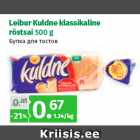 Allahindlus - Leibur Kuldne klassikaline
röstsai 500 g