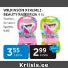 WILKINSON XTREME3 BEAUTY RASEERIJA 1 TK