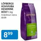 LÜFBERGS KOHVIUBA KESKMINE RÄST 1 KG