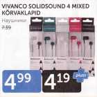 VIVANCO SOLIDSOUND 4 MIXED KÕRVAKLAPID