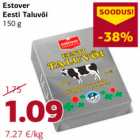 Allahindlus - Estover
Eesti Taluvõi
150 g