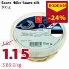 Allahindlus - Saare Hõbe Saare silk
300 g