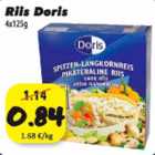 Allahindlus - Riis Doris 4x125g